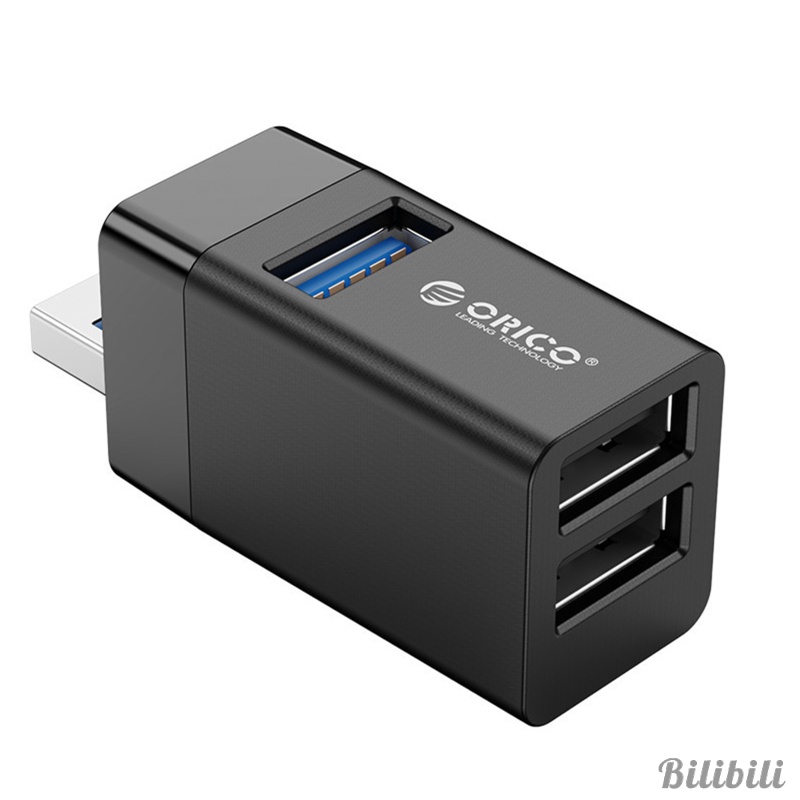 Bộ Chia Cổng Sạc Usb 3.0 3 Trong 1 Màu Đen Tiện Dụng | BigBuy360 - bigbuy360.vn