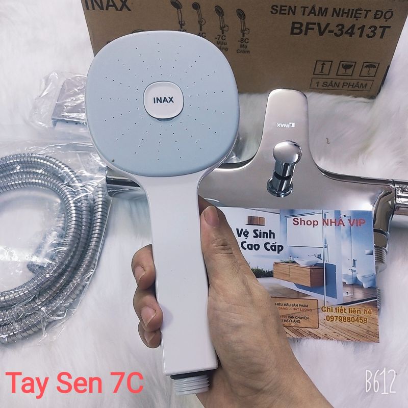 Sen tắm nhiệt độ tự động INAX BFV-3413T-4C, sen tắm nhiệt độ