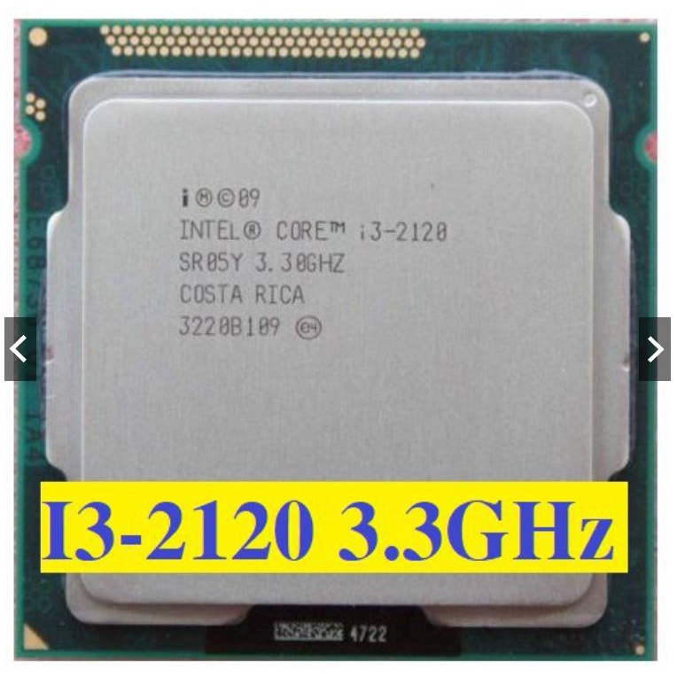 cpu - chip i3-2120, Pentium G3250, I3-4160, I3-6100T hàng tháo máy