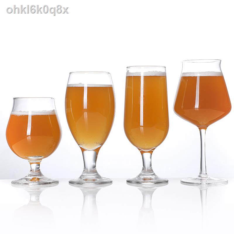 ﹉ ♣ □▬Thủy tinh bia thủ công chuyên nghiệp bạc hà Mỹ lúa mì hoa tulip Pilsner IPA mát mẻ đặc biệt