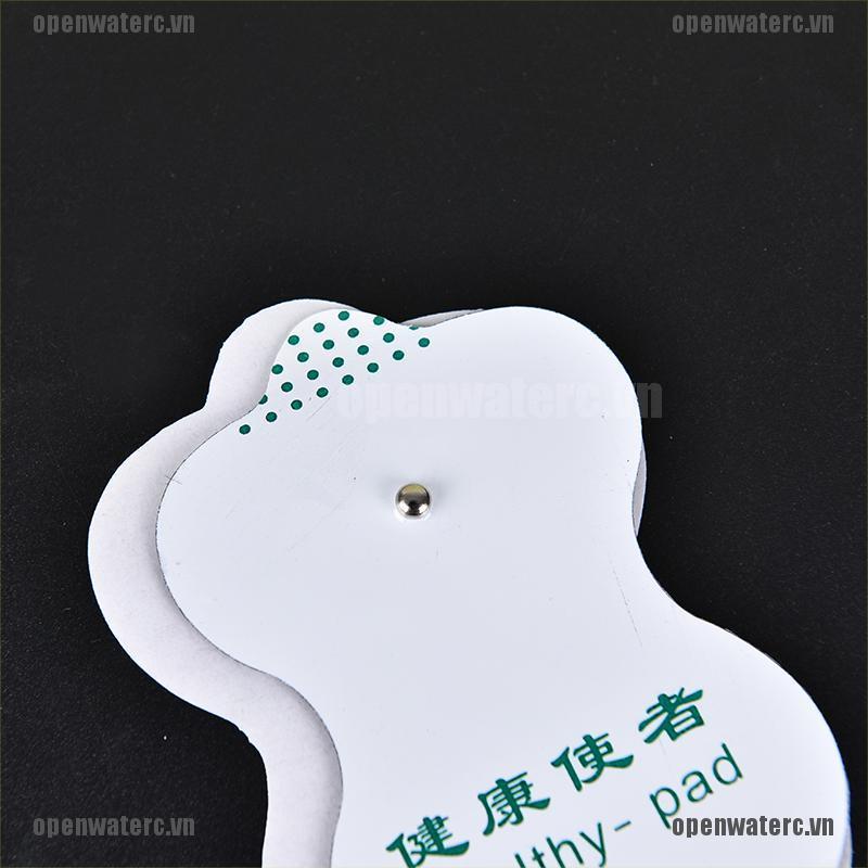 Bộ 10 Miếng Điện Cực Trắng Cho Máy Massage Kỹ Thuật Số