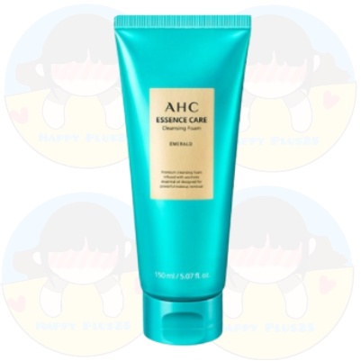 Sữa rửa mặt AHC Essence Care Cleansing Foam Emerald 150ml / Hàn Quốc / chăm sóc da