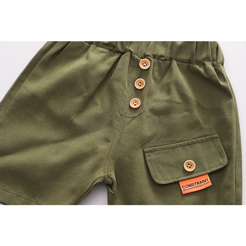 Bộ sơ mi phong cách hàn quốc cho bé trai và bé gái - BO98