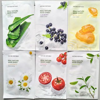 [Duty Hàn] Mặt Nạ Nature Republic Real Nature Mask Sheet