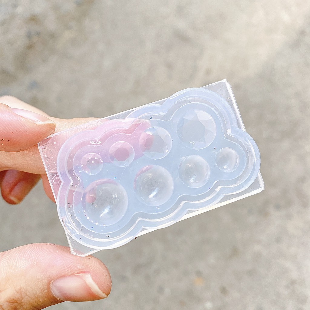 Khuôn silicon làm nail, khuôn nặn nhiều hình