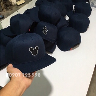 Nón snapback logo mickey mouse