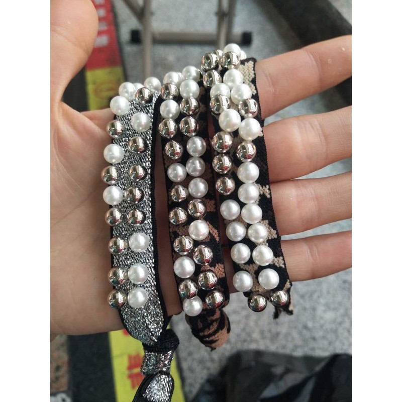 dây cột tóc hạt châu phong cách hàn quốc giá siêu rẻ 10k/3c