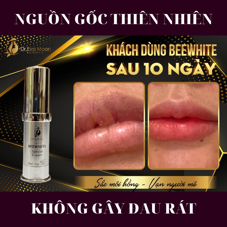 Làm Hồng Nhũ Hoa, Làm Hồng Vùng Kín, Thâm Môi BeeWhite Dr.EvaMoon