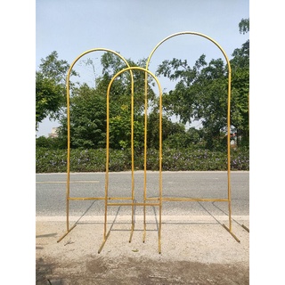 Khung sắt U lắp ghép vàng gold