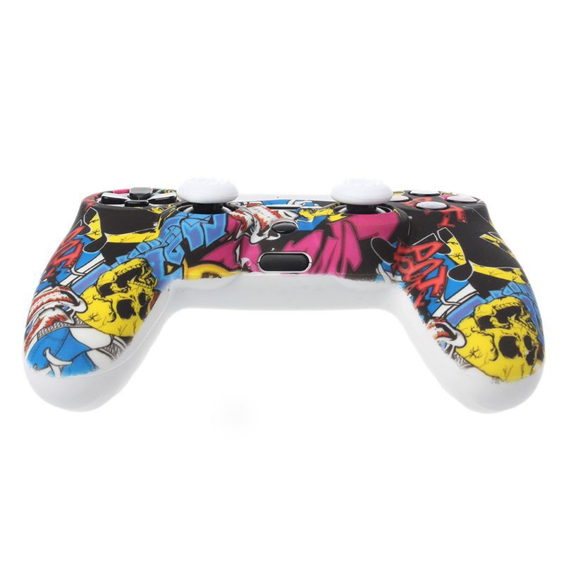 Vỏ Bọc Nút Bấm Điều Khiển Chơi Game Bằng Silicon Mềm Chống Nước Chống Trượt Cho Playstation 4 Ps4