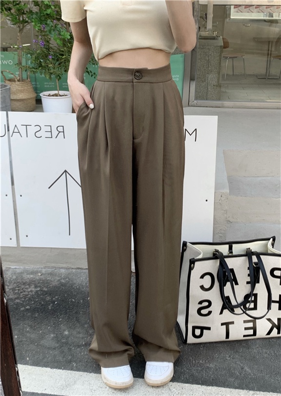 Quần Tây Lưng Cao Dáng Ôm Thời Trang Cho Nữ 53543