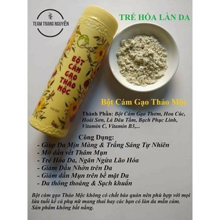 Cám gạo thảo mộc