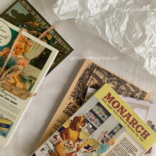  SET 15 POSTCARD VINTAGE MONARCH AND CHEVERNY  ảnh thật  - Tiệm nhà Chun 