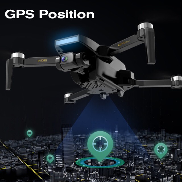 Máy bay flycam Sg108 pro camera 4K chống rung 2 trục bay 25 Phut, cảm biến quang học GPS tự về khi mất kết nối