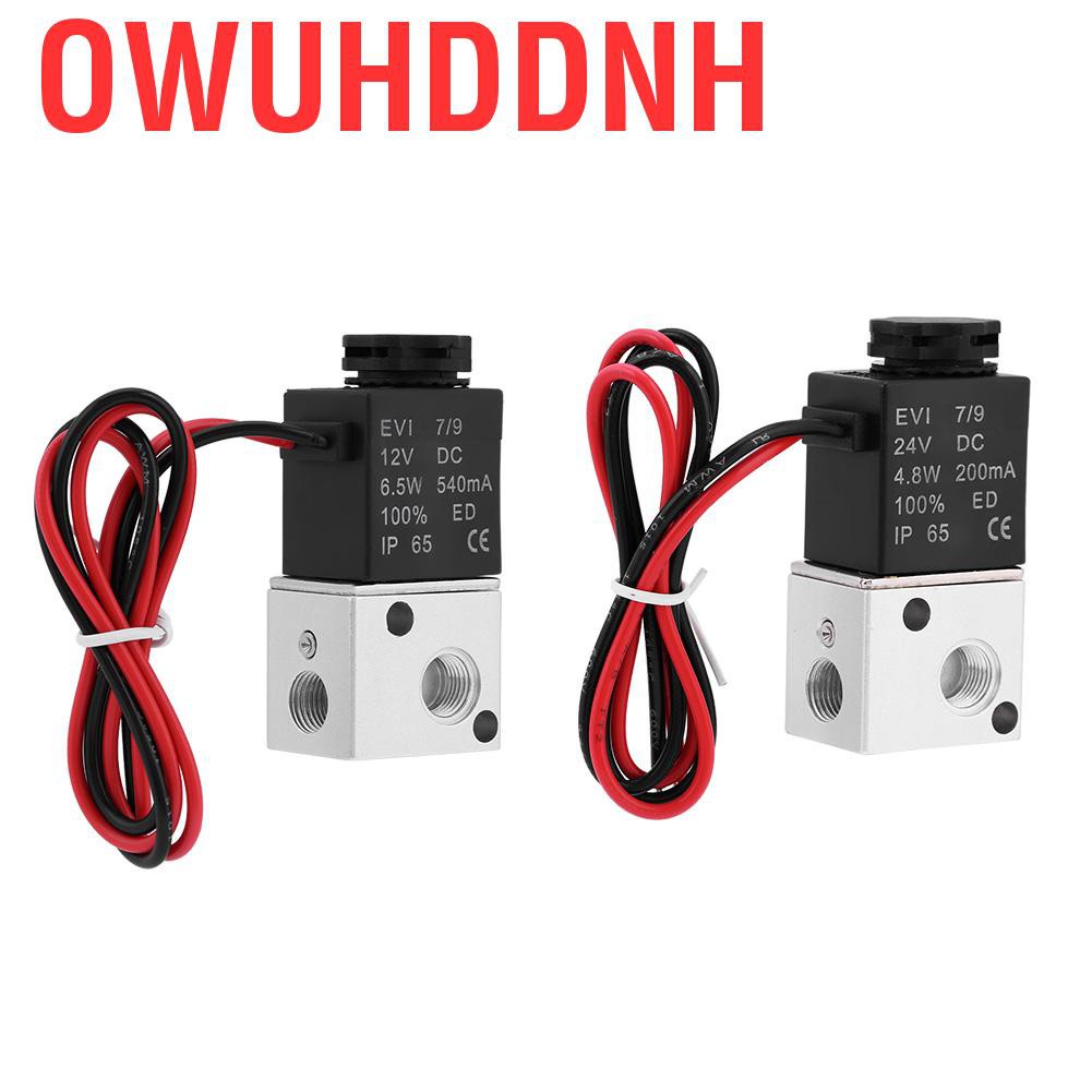 Van Điện Từ Khí Nén 3v1-06 Dc 12v / 24v 3 Chiều 2 Vị Trí 1 / 8 "Bsp