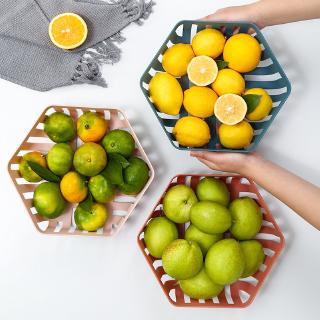 Plastic fruit basket household hollow kitchen drain basket.