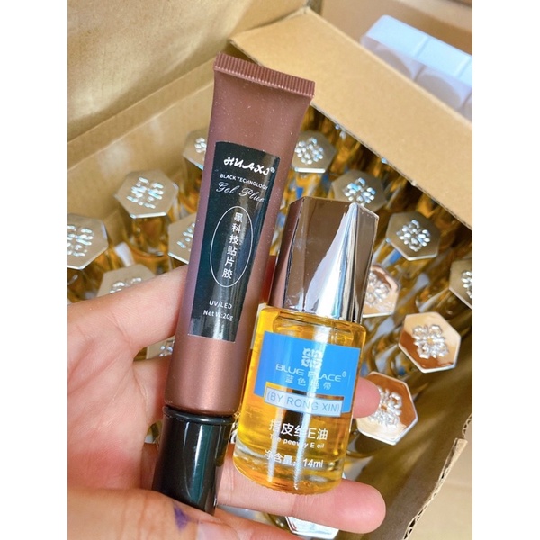 Dầu Tháo Móng Up, Móng Bột +Gel Định Hình Móng Nail
