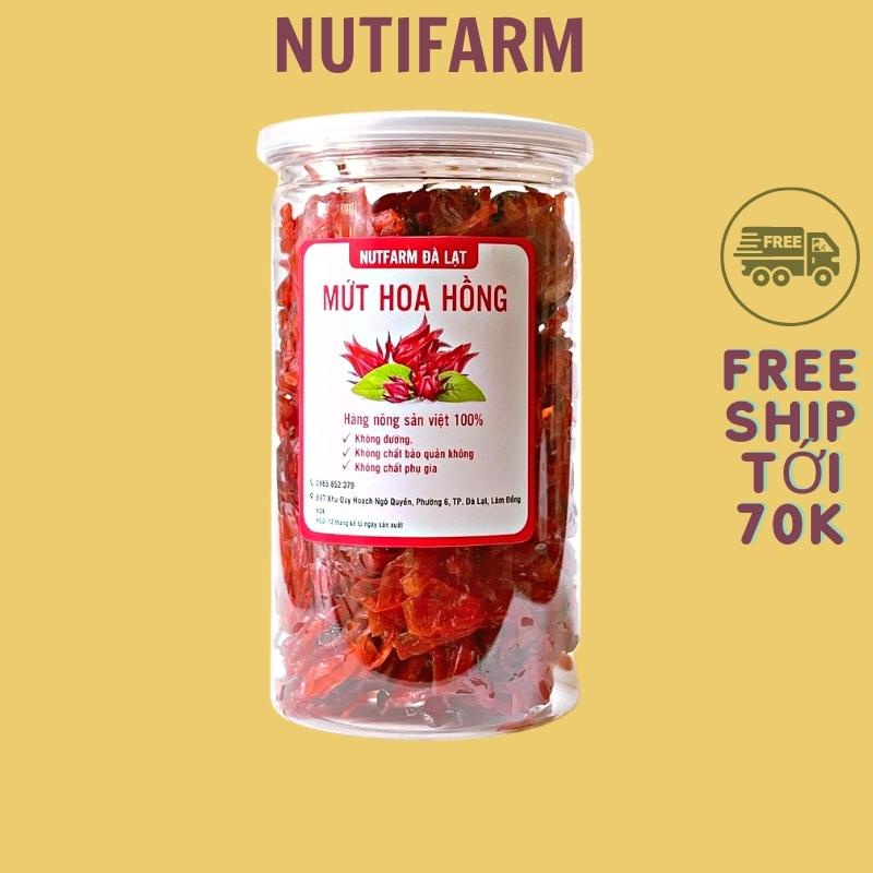 400GR MỨT HOA HỒNG SẤY KHÔ KHÔNG ĐƯỜNG ĐẶC SẢN ĐÀ LẠT | HOA ATISO ĐỎ