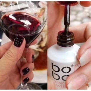 Sơn Gel Thạch Bobo màu vang đỏ chăm sóc móng làm đẹp nail [Sơn Móng Tay]