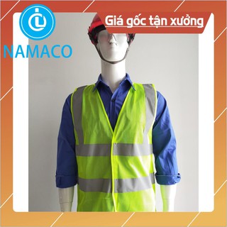 Áo Phản Quang - Áo Lưới Công Nhân Màu Xanh Chuối - Bảo hộ lao động Thành Phong