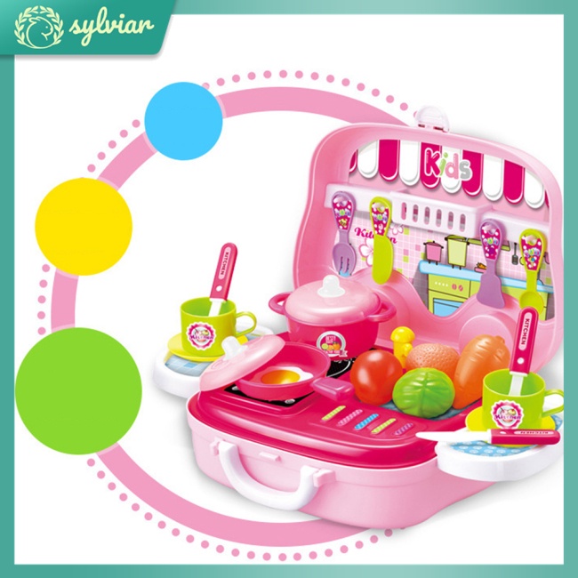 Bộ 25 Món Đồ Chơi Giả Nấu Ăn Cho Trẻ Em