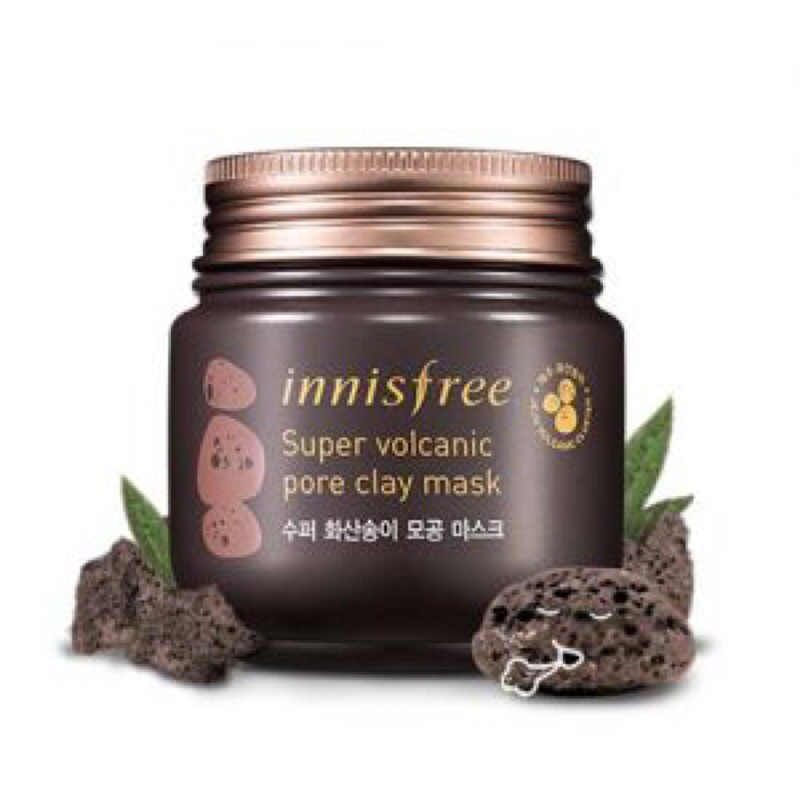 Mặt nạ đất sét INNISFREE JEJU volcanic pore clay mask 100ml