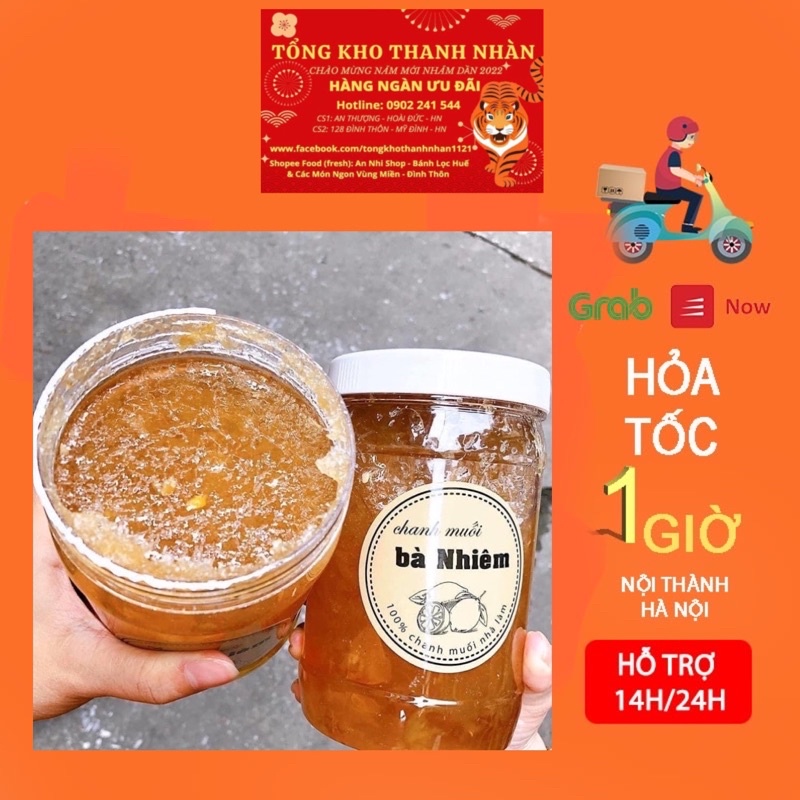 Chanh muối bà nhiêm hũ 1kg chuẩn ngon date mới mẫu mới nhất