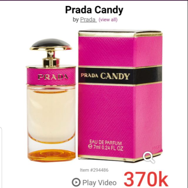Nước Hoa Mini Nữ Prada Candy 7ml