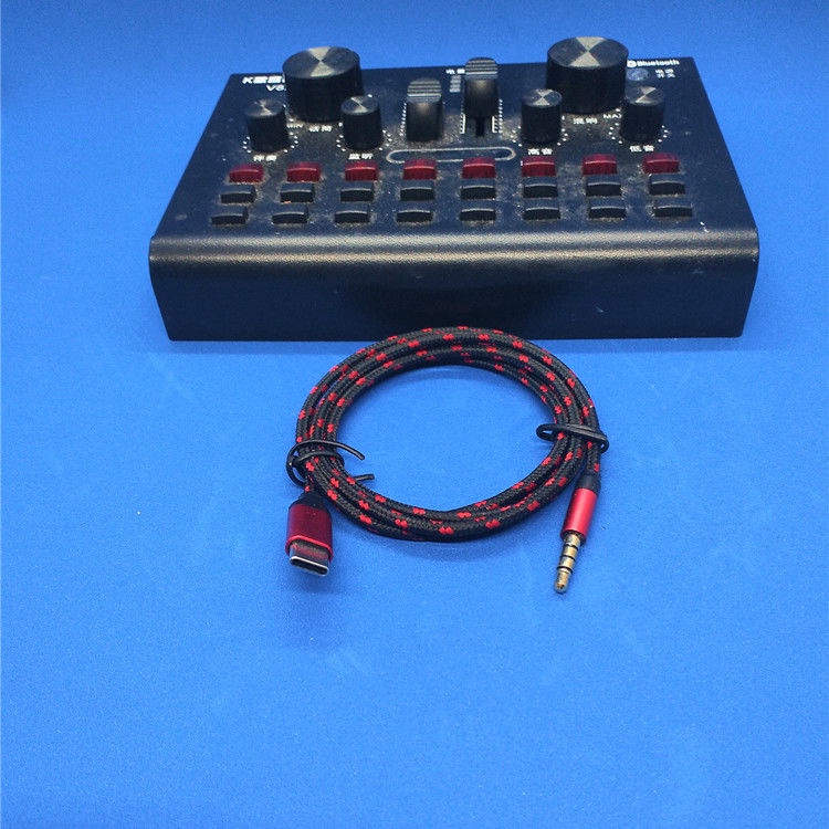 Cáp Âm Thanh & video v8 v8s aux 2 Đầu aux