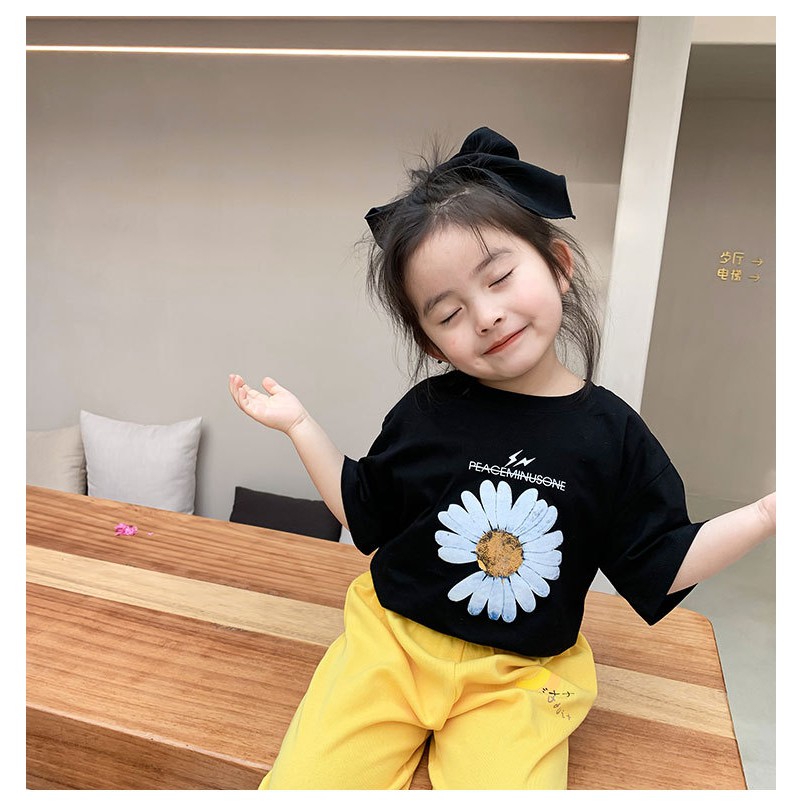 Áo hoa cúc cho bé thời trang Hàn Quốc - Hàng Quảng Châu Cao Cấp