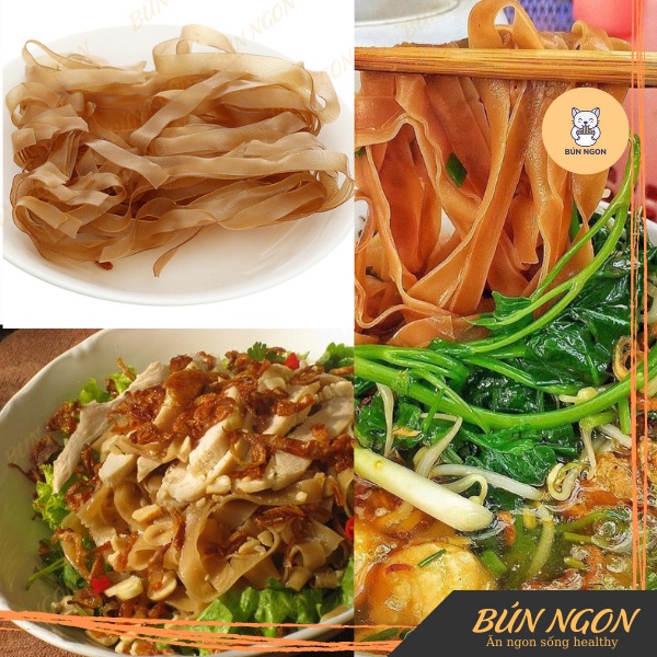 Bánh Đa Cua Hải Phòng, Bánh Đa Đỏ Khô Vifon - Hỏa Tốc - Bún Ngon 300g