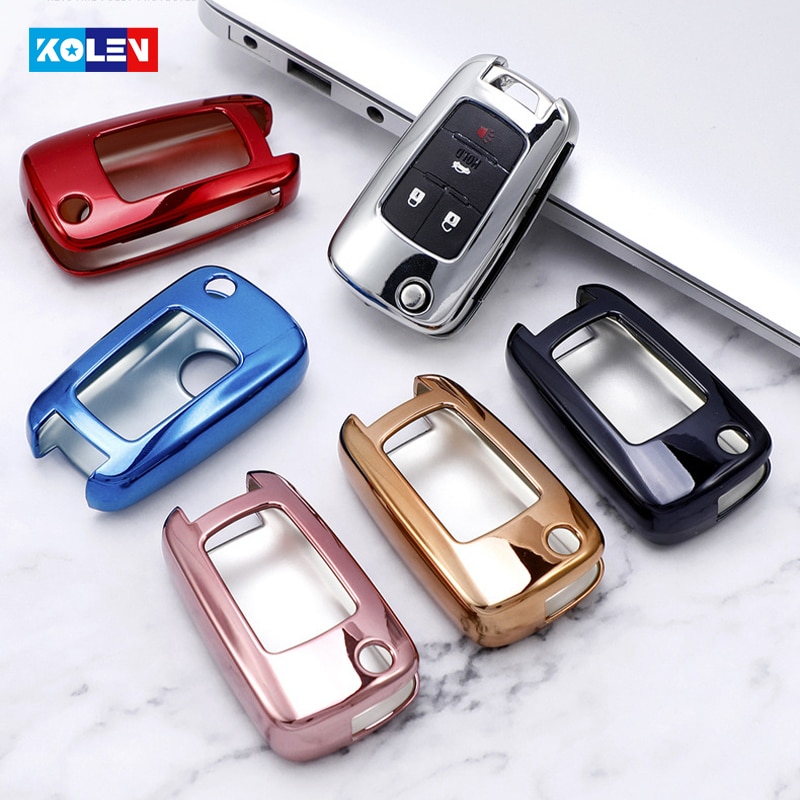 Vỏ bọc móc chìa khóa từ xa cho ô tô Chevrolet TPU Đối với Buick Đối với Cruze Aveo Trax Opel Astra Corsa Meriva Zafira Antara J Car Smart Key Shell Fob