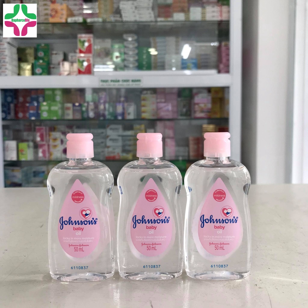 Dầu Johnson Baby Oil 50ml, 200ml