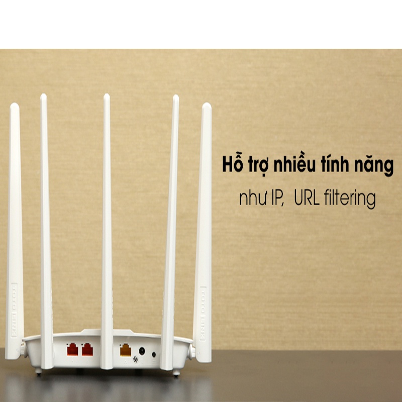 Bộ Phát Wifi Siêu Mạnh 5 Râu Chuẩn AC12000 Totolink A810R-Hàng Chính Hãng