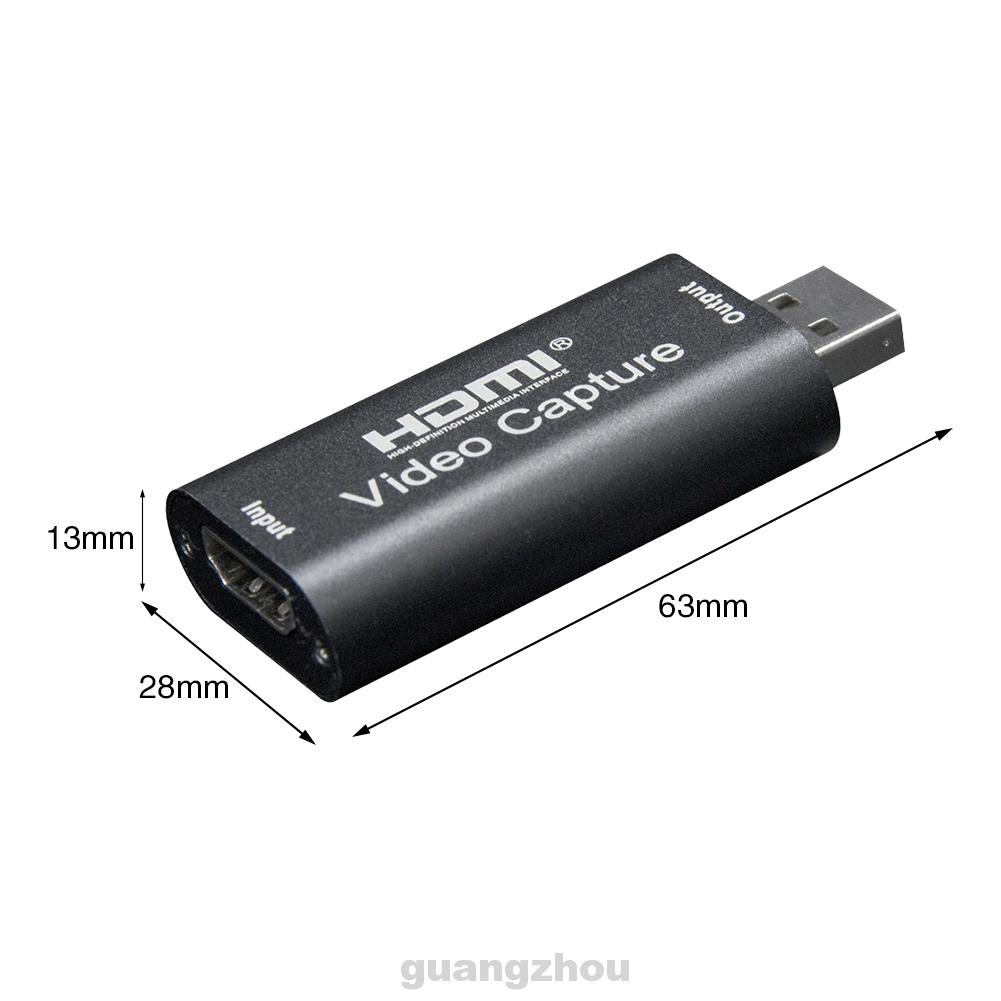 Card ghi hình video mini tốc độ cao VCR chuyển đổi từ HDMI sang USB HD | BigBuy360 - bigbuy360.vn