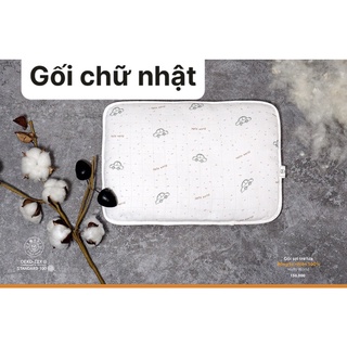 Hrnee gối sơ sinh lụa sợi tre