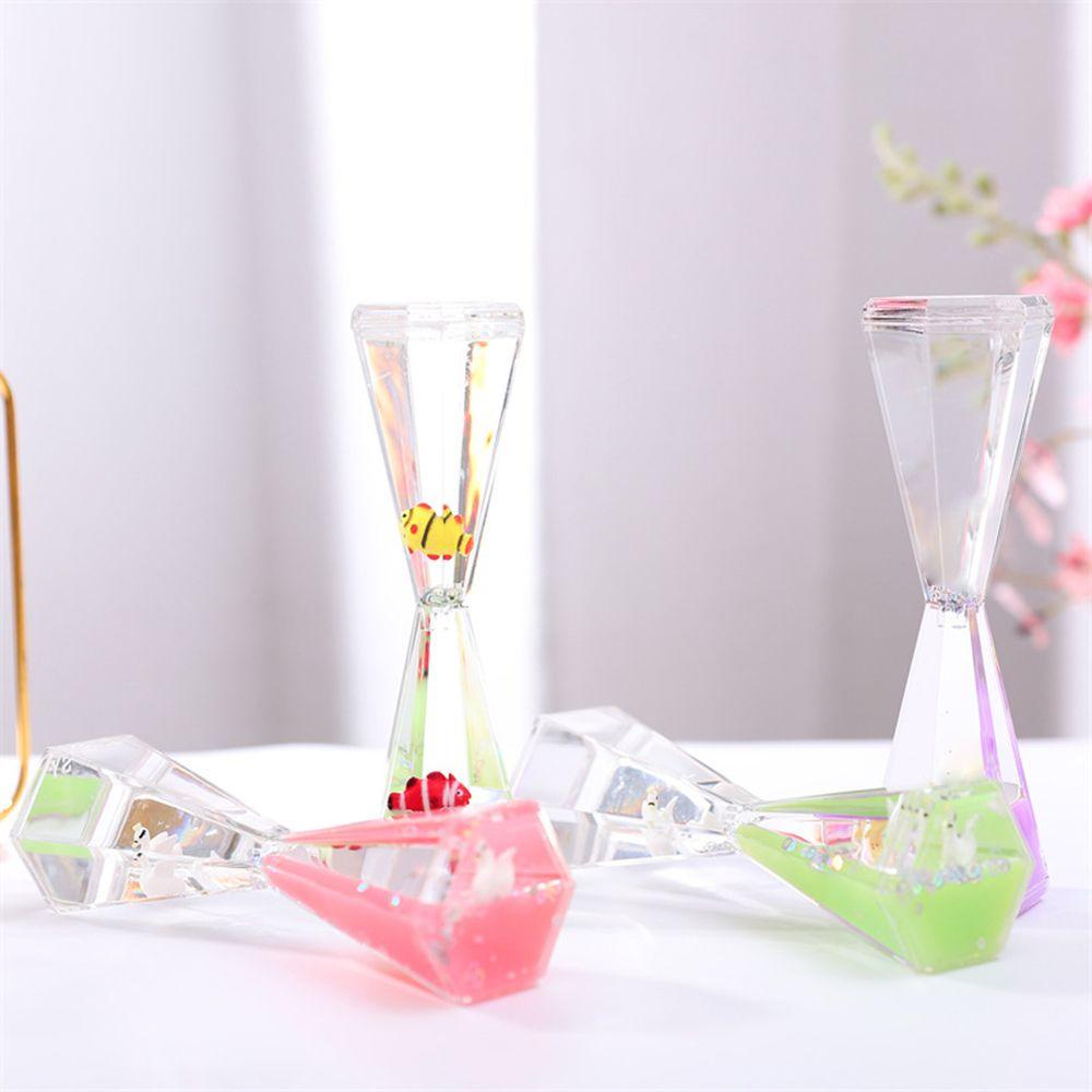 Đồng Hồ Cát Để Bàn Trang Trí Hình Phi Hành Gia / Chú Mèo / Chú Heo Đáng Yêu 1 #