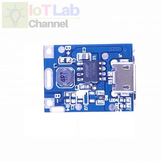 Mạch sạc pin dự phòng mini 700mA