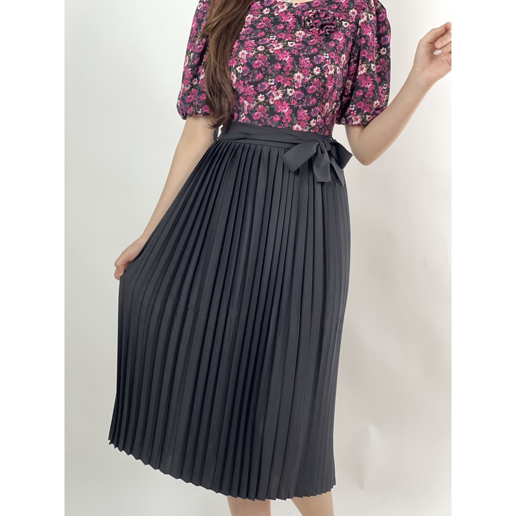 Đầm công sở liền thân kèm chân váy xếp ly cao cấp Emvy-K36 (Mua 1 được 2 ) | BigBuy360 - bigbuy360.vn