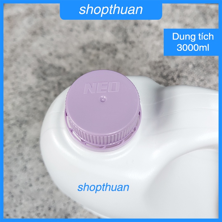 Nước giặt D-nee Tím Yellow Moon 3000ml Đại Thịnh - Nước giặt quần áo trẻ em - HSD : 15/1/25