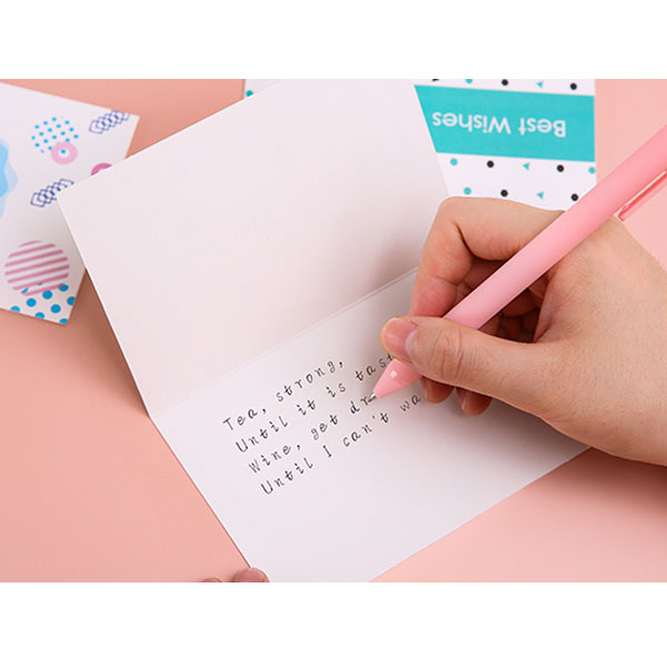 6 Thiệp Chúc Mừng Thiết Kế Đơn Giản Đáng Yêu Phong Cách Hàn Quốc