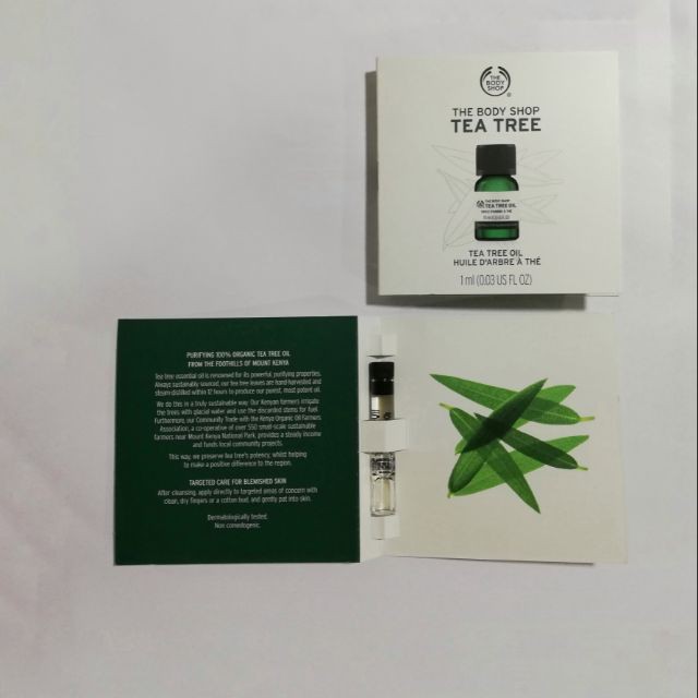 Tinh dầu tràm mụn Tea Tree Oil The Body Shop