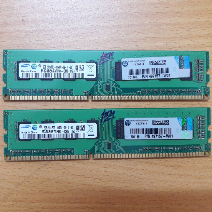 Ram 2GB DDR3 bus 1333 - Bộ nhớ trong Ram 3 2G bus 1333 PC Desktop