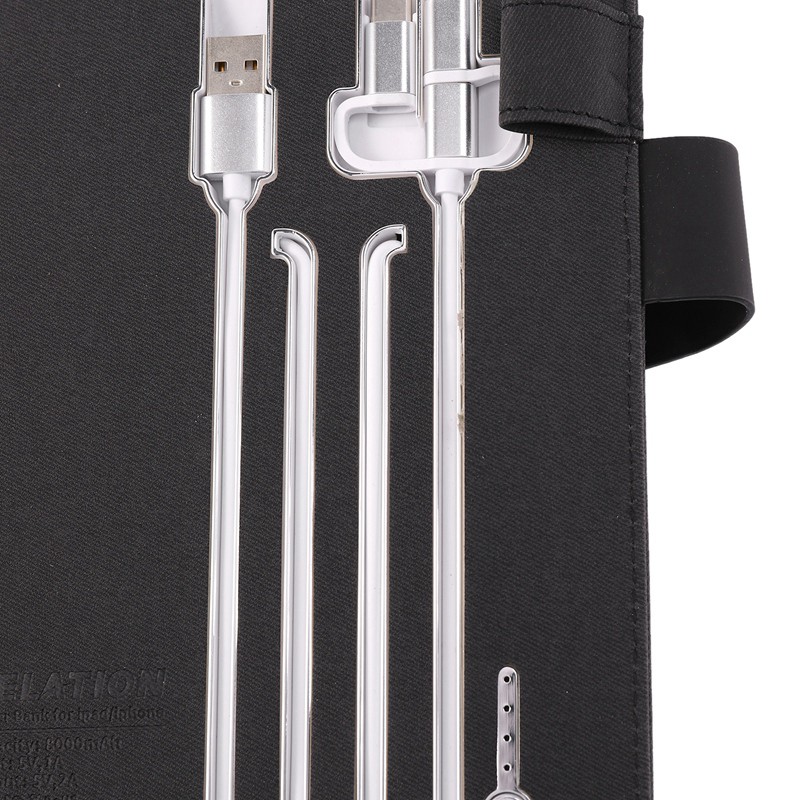 【FS】A5 Notebook Business Travel Planner Multi-Function Power Notebook #8