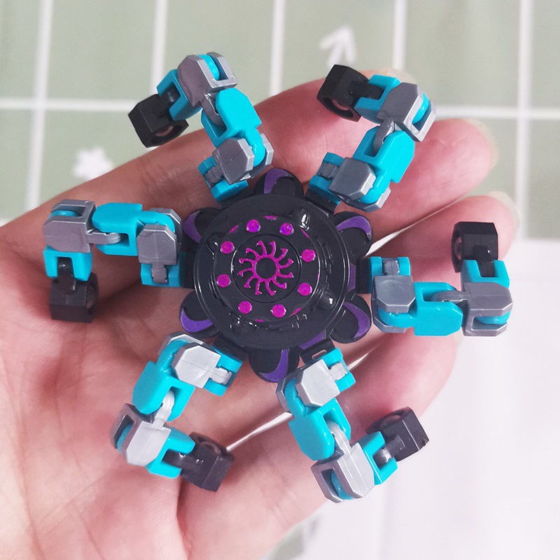 Con Quay Đồ Chơi Spinner MàU Đen Cho Bé Trai