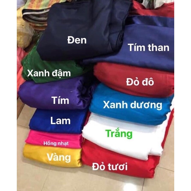 Áo ngũ thân nam, áo dài đi lễ vải sa hàn trơn , áo tấc