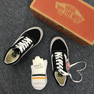 Giày thể thao V. Old Skool đen trắng nam nữ hàng Việt Nam!