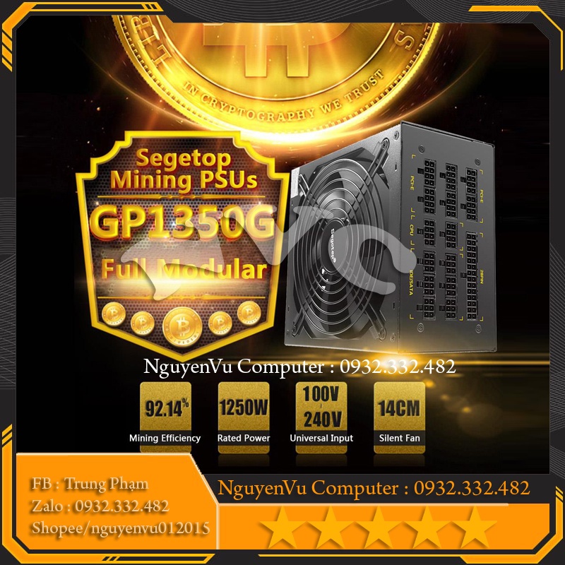 Dây modular cao cấp cho nguồn máy tính SEGOTEP