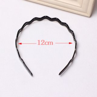 Cài tóc trơn đen
