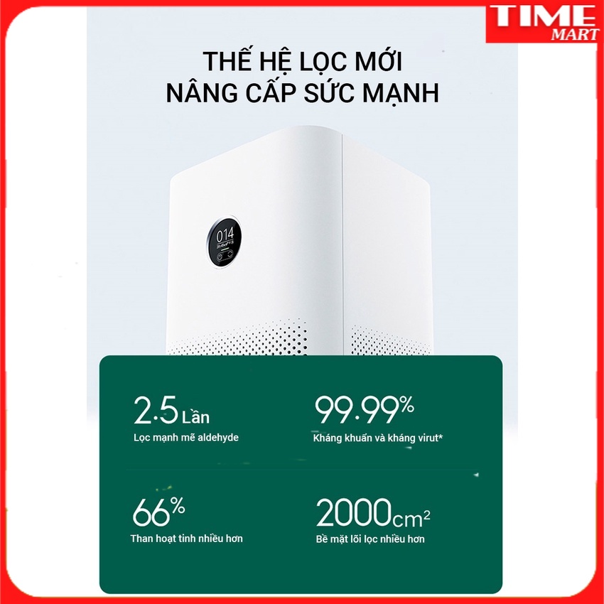 Máy lọc không khí Xiaomi Air Purifier 4 [TIME_MART siêu thị tiện ích gia đình]